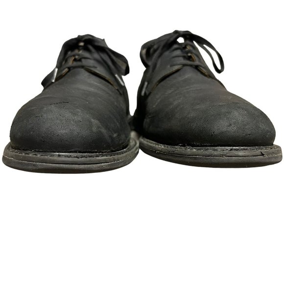 Johnston Murphy XC4 Black Sheep Leather Waterproof Derby Blucher Mens 9.5M Italy - Picture 6 of 14